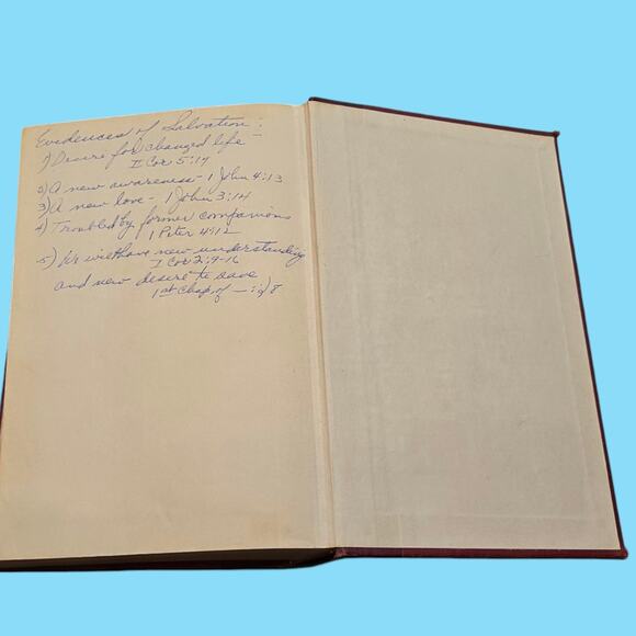 Vintage Holy Bible Revised Standard Old & New Testament 1952 Red Cover T. Nelson - Picture 15 of 16